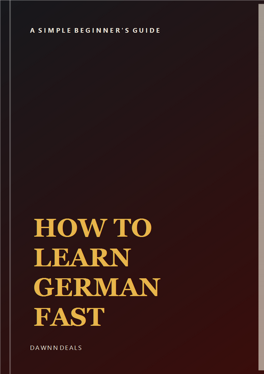 How to Learn German Fast