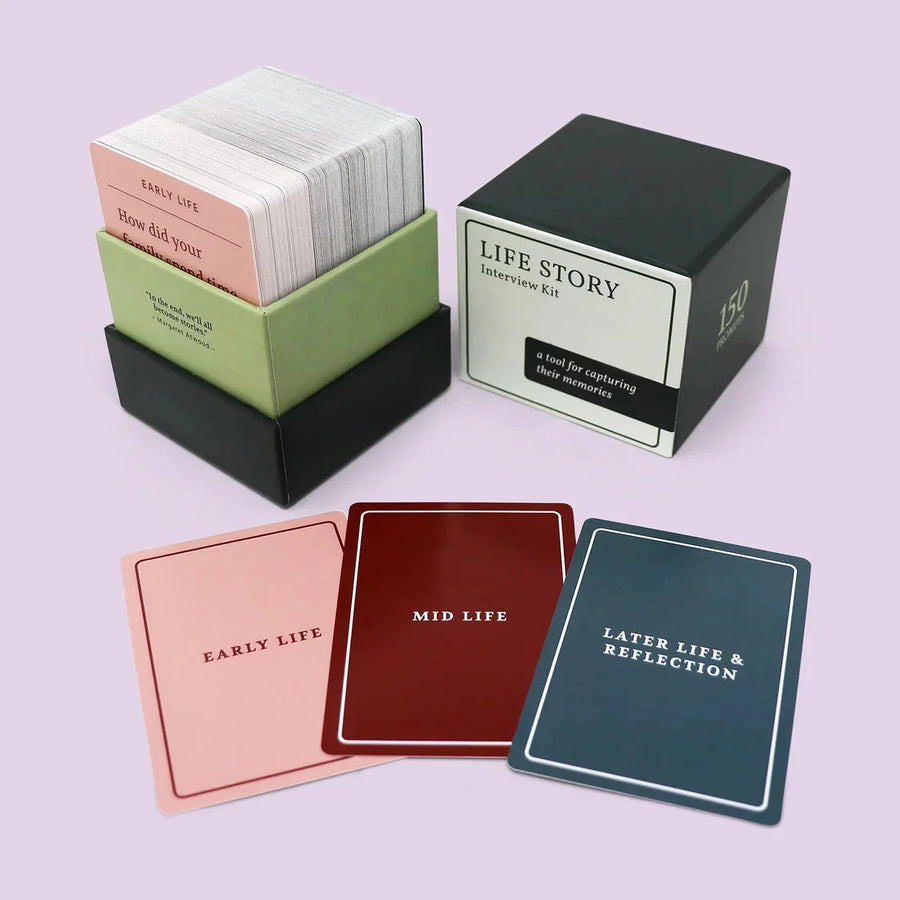 Life Story Question Cards VIP